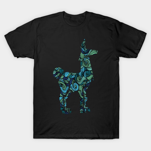 Funny giraffe colorful tshirt T-Shirt by thefriendlyone